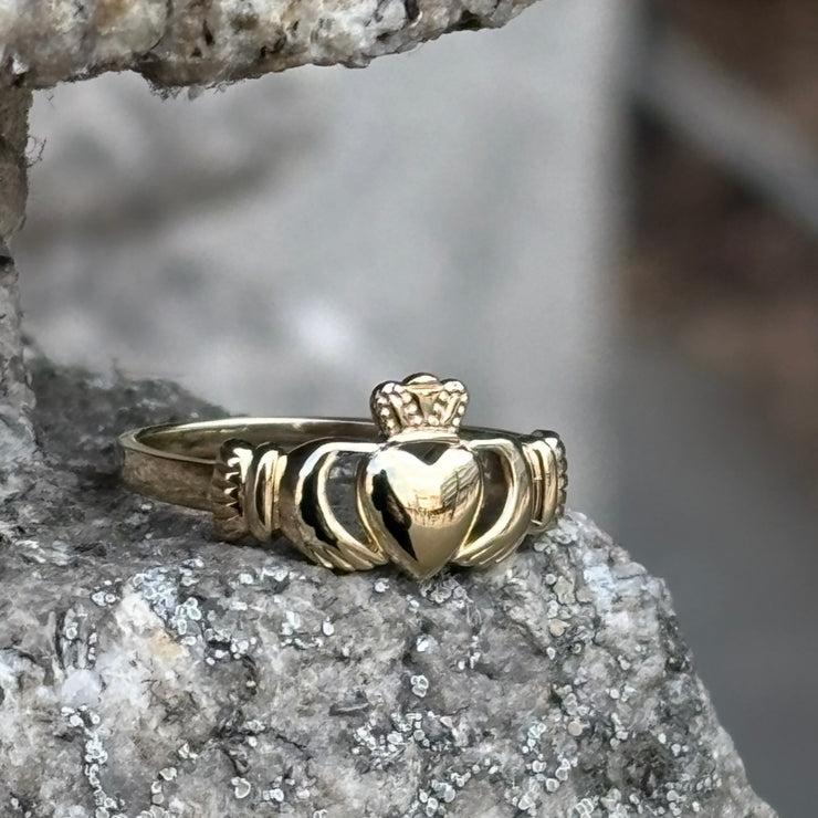 Gold Plated Claddagh Ring