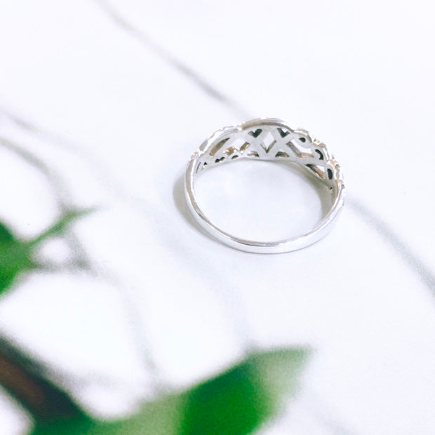 Sterling Silver Knotwork Ring